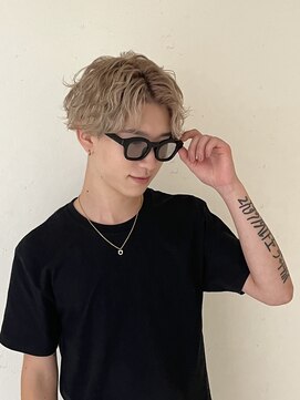 リタ メンズ 姫路(LITA men's) 波巻きスパイラルパーマメンズマッシュパーマツイストパーマ