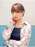 ショートボブ/シースルー/顔周り/30代40代50代/立川