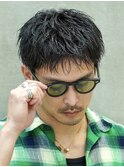 リバースセンターパートダウンバングアクティブショート渋谷