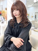 ユイマァル 岡山(YUIMARL) ハッシュカット★岡山20代30代40代★ブリーチ★ピンクブラウン★