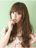 揺れる♪ひし形シルエットエレガンスカール