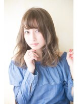 オハナ(ohana)&nbsp;【ohana/表参道】赤みを打ち消すワイドバンググレージュカラー