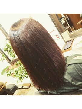 リップス ヘアー(Lips hair) 潤つやストレート&艶カラー