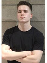 フランクスバーバー アンド ビアークラブ(FRANK'S BARBER and BEER CLUB)&nbsp;ワイルドツーブロックビジカジかき上げサイドパートショート