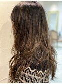 グラデーション系カラーXロングスタイル
