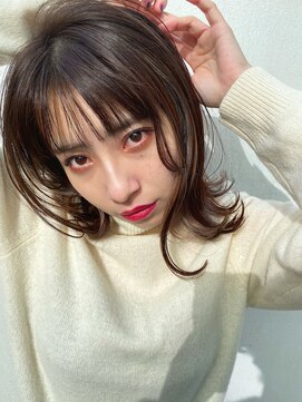 シー バイ ロンド 新宿(Sea by Lond) 【遠藤　駿】ゆったりミディアム小顔ハイライトカラー