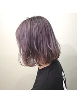 リリス(l'iris)&nbsp;【liris】ワンカールボブフラッフィーボブ×ラベンダーグレー