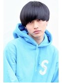 ナチュラルノーセット重め韓国マッシュ