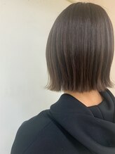 ヘアメイク リーフ 茂原店(HAIRMAKE Leaf) 切りっぱなしボブ