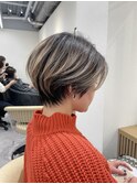 ハンサムマッシュショート