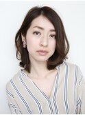 ショコラベージュ白髪ぼかし