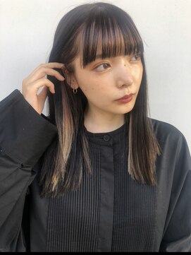 ネス(ness) フェイスフレーミング/福岡インナーカラー/福岡ハイトーンカラー