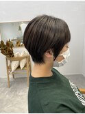 大人ショート/ダークアッシュ