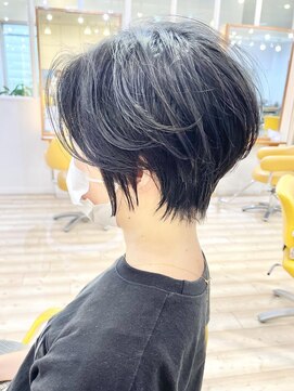 モリオ フロム ロンドン 成増店 【morio成増 セリザワ】大人ハンサムショート 30代40代