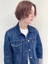 サーカス バイ ビュートリアム 青山(CIRCUS by BEAUTRIUM)&nbsp;マッシュショートボブ　30代　40代　50代　小顔　前髪あり