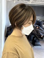 GBG 自由が丘 《After》仕上がりスタイル【白髪ぼかし脱白髪染めハイライト 】