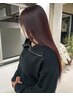 【梅雨対策◎】《艶髪》地毛風サラツヤ縮毛矯正＋カット＋TR￥24900→￥19900