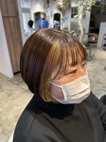 ナルヘアー 越谷(Nalu hair)&nbsp;韓国風/フェイスフレーミング/ショートボブ