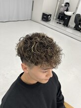 オキサバイオムヘアー(OXA by HOMME HAIR) 【スペインカール】　メンズパーマ　千代田区　水道橋　九段下