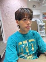 フェイス 石川町 (FACE)&nbsp;シースルーマッシュ × カルマパーマ