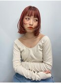 ミニボブ/トレンドカラー/秋冬カラー