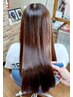 【髪質改善】METEOアルカリ酸熱トリートメント＋カラー＋カット＋SB¥15400～
