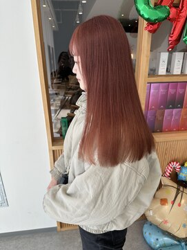 ヘアーメイクブランニュー セントラル 西大寺店(hair make Brand new central) ピンクベージュ