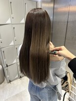 リリー(Lilley)&nbsp;【lilley 稲永麻衣】エクステ+髪質改善+ダブルカラー+韓国ヘア