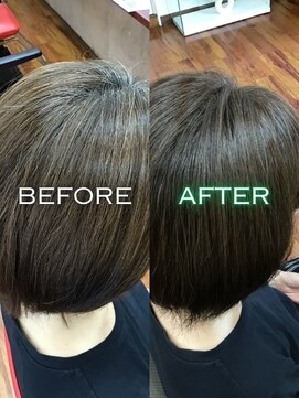 カラーのちから 北区如来店 髪質改善カラー白髪染め