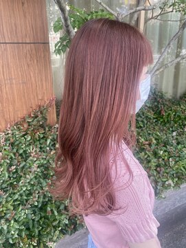 ピヌ(pinue) 【pinue】ミルクティーピンク@YUKI