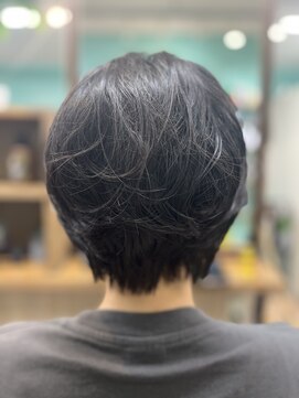 ヘアジーナ(Hair Jina) 簡単スタイリング♪ゆるふわニュアンスパーマ