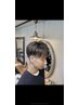 【オススメNO1】カット＋髪に優しいカラー＋トリートメント　￥11000→￥9100