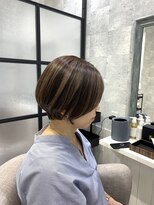 イーズ バイ インス(Yeeee.s by INCE)&nbsp;白髪ぼかし/白髪改善カラー/ショート/透明感カラー/脱白髪染め