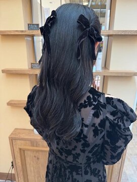 ルシュカイチマルニ(Rasca102) Rasca◆お呼ばれヘア/ハーフツインアレンジ/結婚式アレンジ