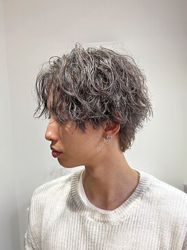 スイ(suiw) ローライトラウンドパーマ【suiw】昭和町/天王寺/阿倍野