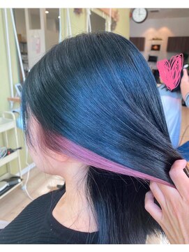 アイノベル(‘Inovel’) カット＋イヤリングカラー＋トリートメント