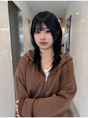 ウルフカット/ハッシュカット/ブルージュ