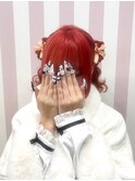 ガーリースタイル/心斎橋/ヘアメ/セットサロン