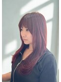 【U Hair】ロングレイヤー/似合わせカット/ハイライト