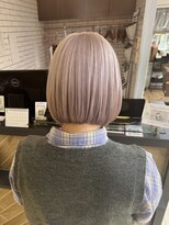 ネオリーブ ジューク 日吉店(Neolive JuQ)&nbsp;日吉/綱島　ホワイトグレージュミニウルフデジタルパーマ