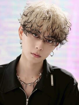 オーシャントーキョー 原宿(OCEAN TOKYO) 波巻きパーマメンズツイストスパイラルパーマツーブロック