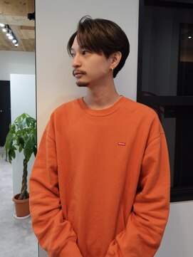 オルカ(ORCA) センターパート/曲がる縮毛矯正/大人ヘア/韓国ヘア【南川聖華】