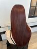 【毛髪強化コース】似合わせカット＋毛髪強化ストレート+プレミアムTR