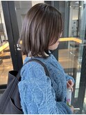 透明感カラー☆ブルーベージュ