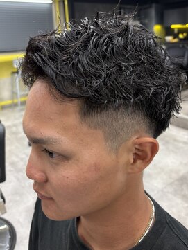 刈り上げショート×ツイストスパイラル