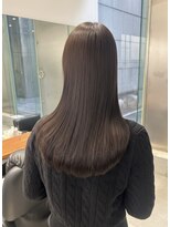 ガリカ 大名(Gallica) 縮毛矯正にチョコレートブラウンで大人の艶髪