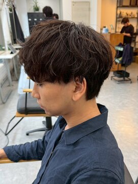 フゥ 宇都宮戸祭(FeU) 宇都宮メンズカットメンズパーマ波巻きスパイラルパーマツイスパ