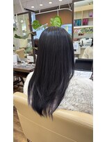 ジッピー ヘアーコレクション&nbsp;レイヤーカット インナーカラー 髪質改善カラー