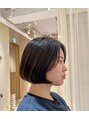 ウィークエンドバイディベスト 新横浜(W/E by Dbest)&nbsp;トレンド感のあるナチュラルボブ！