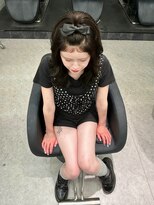 ペレ 渋谷(PELE) イメチェン/ピンクベージュ/アンブレラカラー/前髪/渋谷